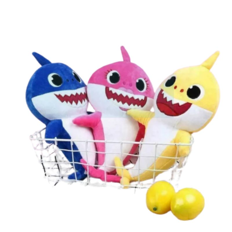 Soft And Cute Baby Shark Cartoon Stuff Toy Plushie