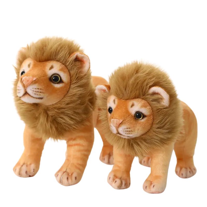 Cute Stuffed Soft Wild Animal Lion Plushie