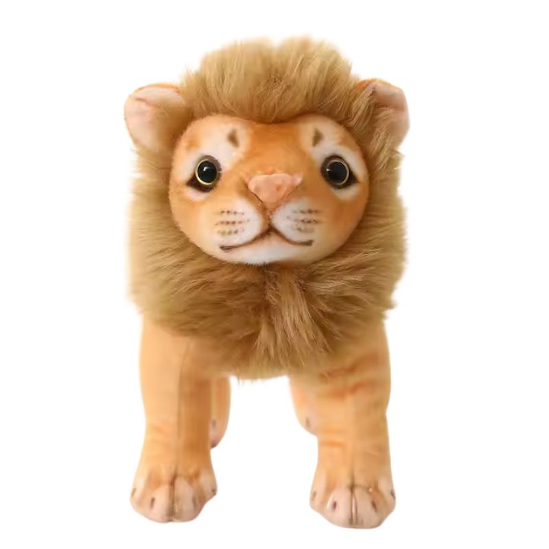 Cute Stuffed Soft Wild Animal Lion Plushie