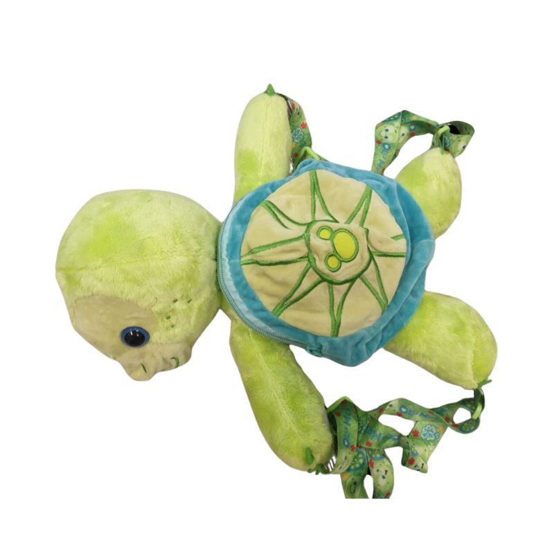 Carry Cuteness With Turtle Plushie Backpack