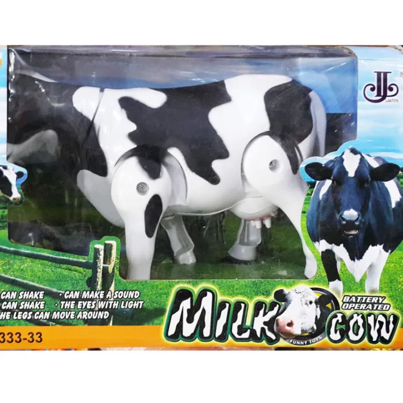 Electronic Simulation Milk Cow – Realistic Farm Fun for Kids