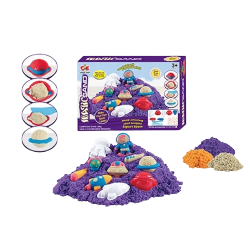 Space Sand Play Set – Creative, Mess-Free Fun for Little Explorers