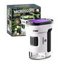 4K Handheld Microscope for Kids – Rechargeable Mini Pocket Digital Magnifier with 2.0" Screen