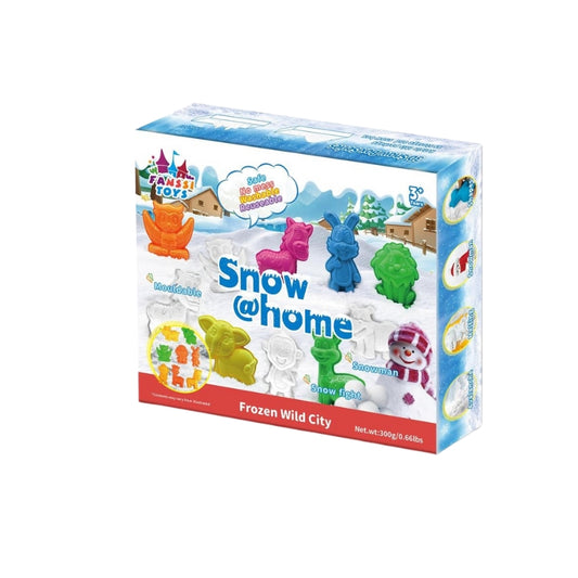 Winter Dream City Playset – Frozen Wild Motion Sand Kit For Kids