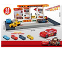 Alloy Fuel Station Center – Parking Garage & Gas Station with One Rolling  Car