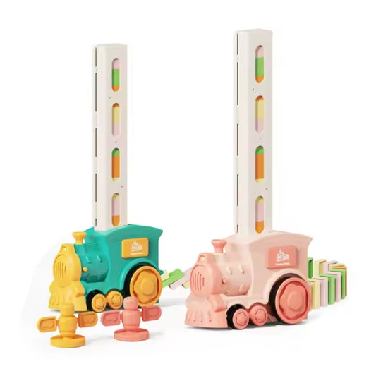Auto Domino Train Builder – Electric Track Laying Fun Toy for Kids