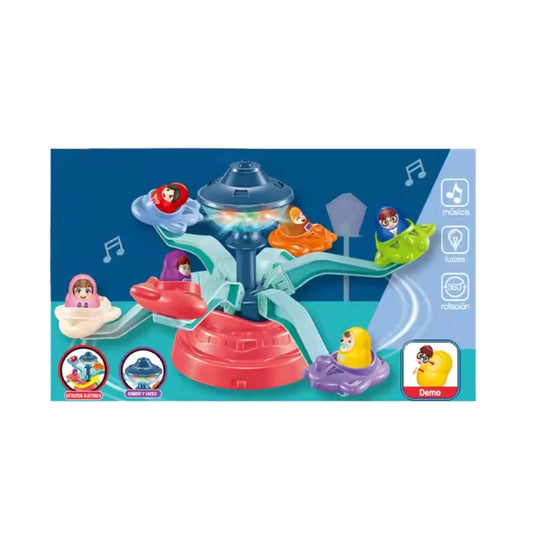 Wonder Whirl Musical Amusement Park Toy with Lights & Fun