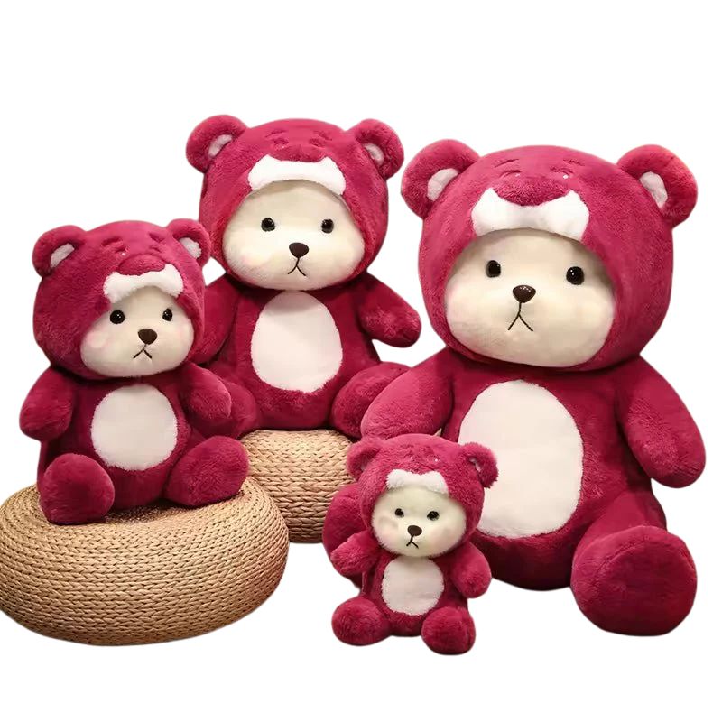 Cute Hooded Teddy Bear Stuff Toy (40cm)