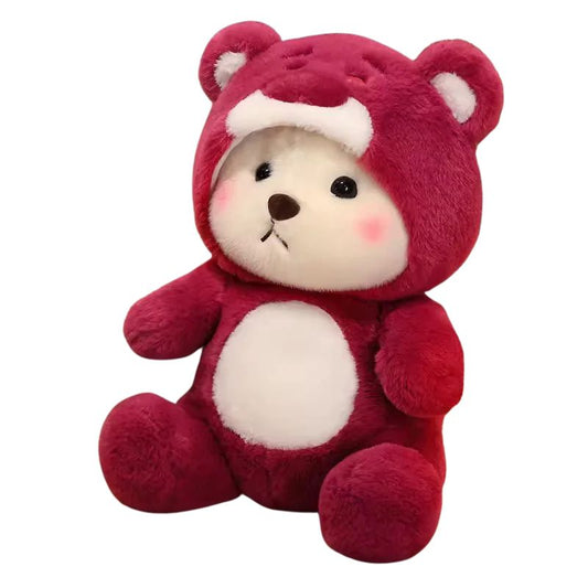 Cute Hooded Teddy Bear Stuff Toy (40cm)