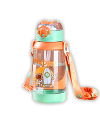 3D Dino 16 Inch School Bag & Green Transparent Water Bottle (GB-2021) (Deal)
