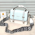 Elegant Imported Luxury Crossbody Handbag with Thick Strap & Multi-Compartment Design
