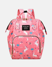 Adorkable Unicorn Diaper Backpack - Pink
