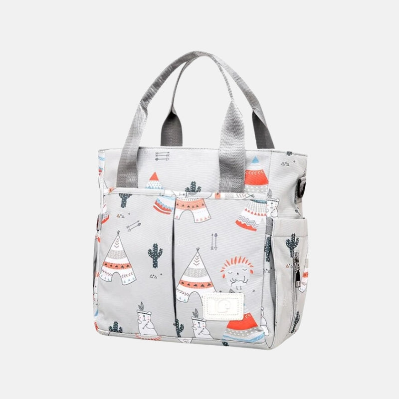 Fashion Mummy Diaper Bag - Gray