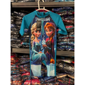 Frozen Kids UV Protection Swimsuit