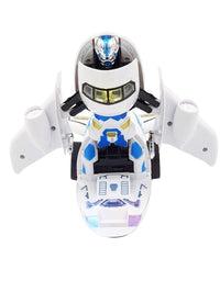 2 In 1 Transformer Airbus Robot Toy With Light And Music For Kids
