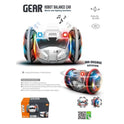 360 Spinning Robot Balance Car – Electric Light & Music Toy for Kids