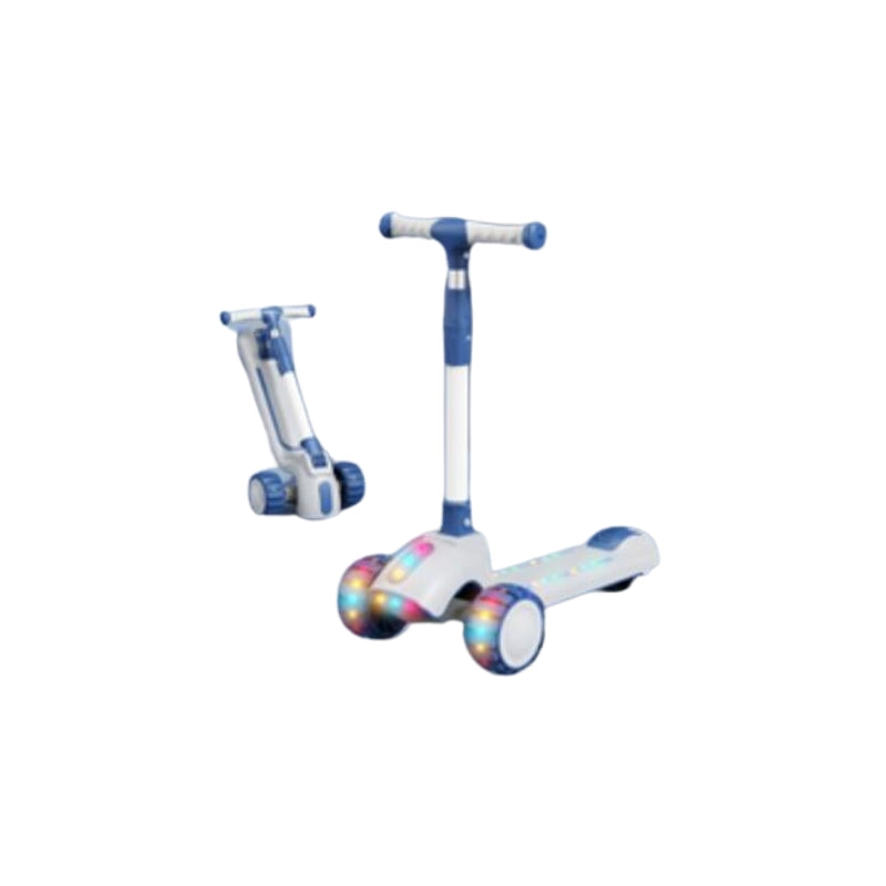 Kids Lighting Music Foldable Scooty