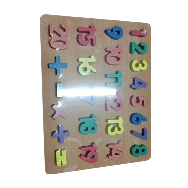 Wooden Board Early Learning Maths Function
