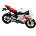 Yamaha R6 Die-Cast Alloy Bike Toy For Kids (White)