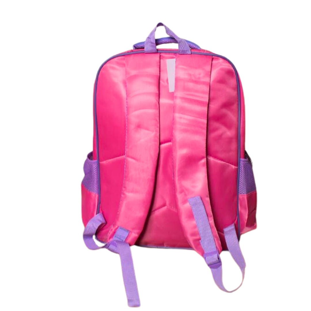 3D (16) Inches Trolley School Bag For Girls