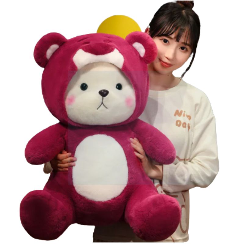 Cute Hooded Teddy Bear Stuff Toy (40cm)