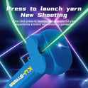 Glow-in-the-Dark Rope Thruster Launcher – High-Flying Fun with Black Light Effect
