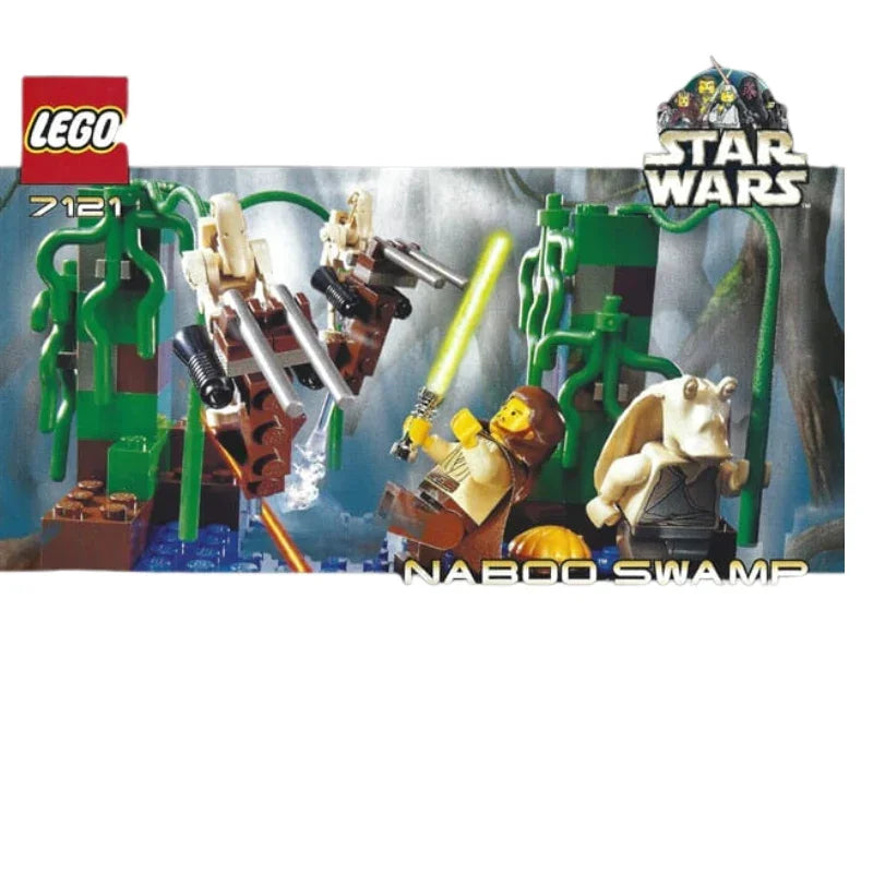 LEGO Star Wars Episode 1  7121 Naboo Swamp System vintage Set 1999