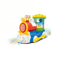 Fish Tank Rotating Toy Train With Light & Sound For kids