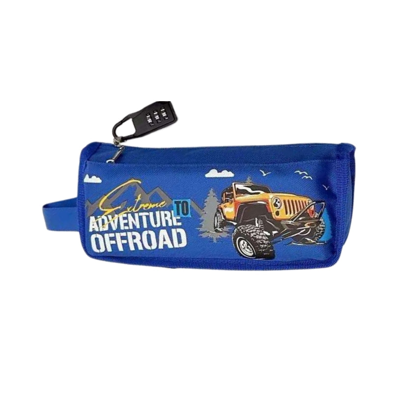 Adventure To Off-Road Pencil Box For Boys