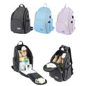 Waterproof Extra Large Capacity Mummy Diaper Backpack – Multi-Functional Travel Bag for Baby Care