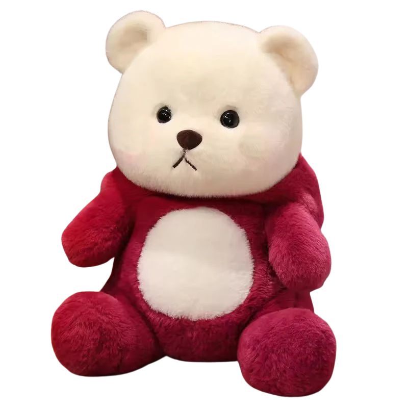 Cute Hooded Teddy Bear Stuff Toy (40cm)