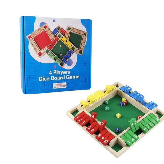 Brain Dice Challenge – 4-Player Math Learning Board Game