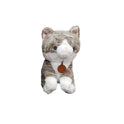 Cute Tabby Cat Plush Toy – 35cm Soft Stuffed Kitten Animal