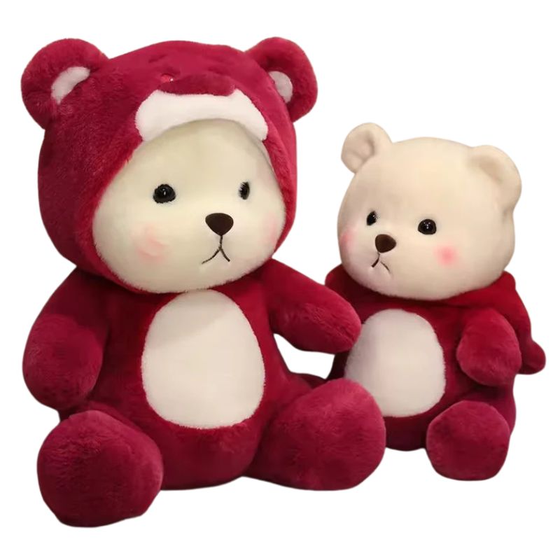 Cute Hooded Teddy Bear Stuff Toy (40cm)