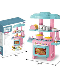 Culinary Kiddie Haven - Mini Kitchen Playset
