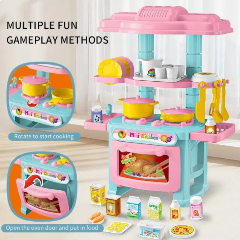 Culinary Kiddie Haven - Mini Kitchen Playset
