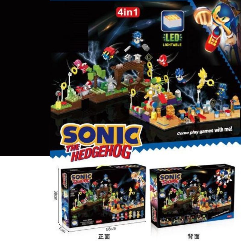 Lego Sonic The Hedge Hog 4 in 1 Block Set For Kids