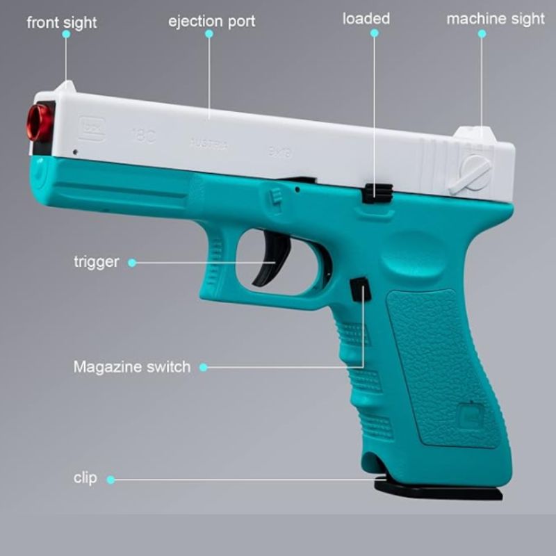 Glock Precision Eject X1: Blue & White Edition
