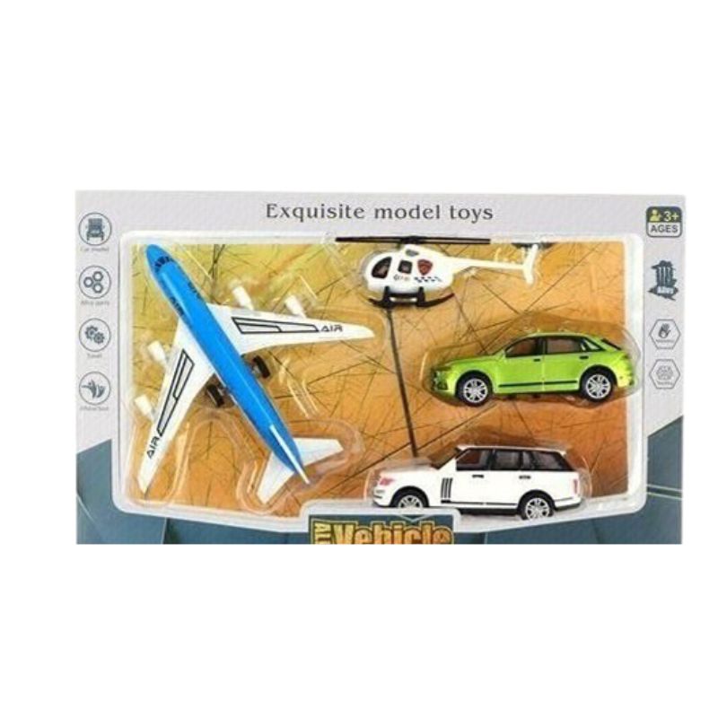 Airport City Toy Car Play Set