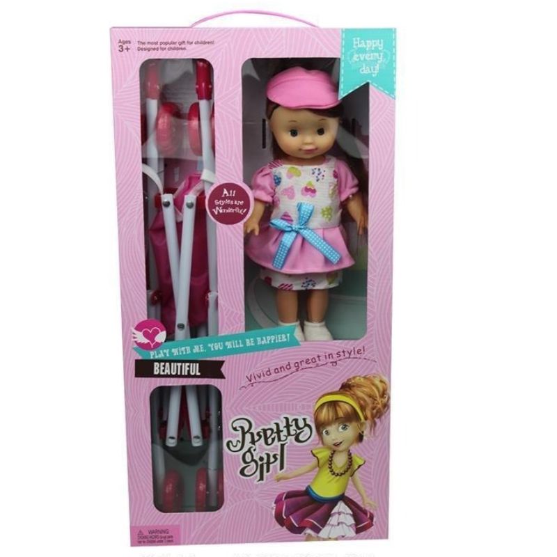 Baby Doll with Stroller Set – Nurture, Play, and Explore