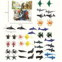 Dive Into Adventure With Our Sea Ocean Animals Plastic Toys Set