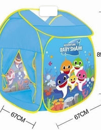 Ocean Of Joy With Baby Shark Play Tent Ball House With 100 Balls
