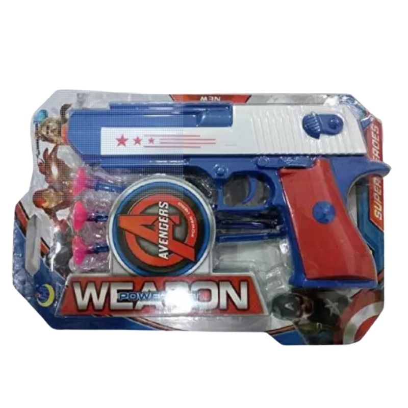 Unleash Superhero Power- Avengers-Themed Toy Gun - Ready For Epic Playtime Battles