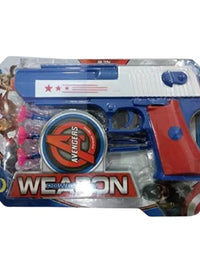 Unleash Superhero Power- Avengers-Themed Toy Gun - Ready For Epic Playtime Battles
