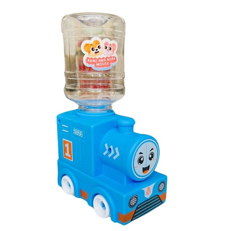 Quenching Thirst With Fun- Cartoon Character Water Dispenser - Hydration, Smiles, And Adventure