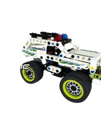 Tech Bricks Police Car Toy For Kids
