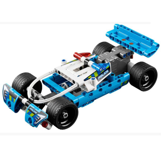 Race To The Rescue-Big Pursuit Police Brick Car For Endless Adventures