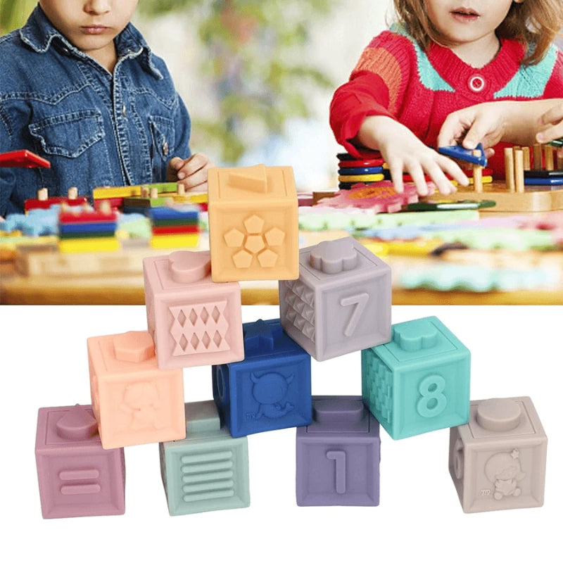 Soft Building Blocks 12 Pcs