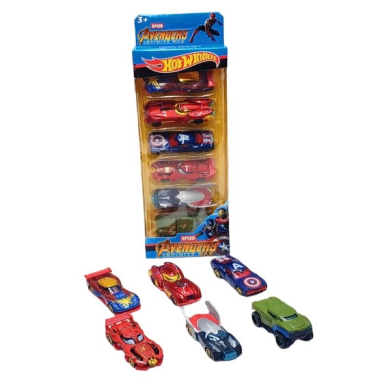 Avengers Hot Wheel Metal Cars For KIds