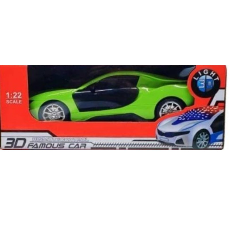 3D Famous Remote Control Car Chargeable